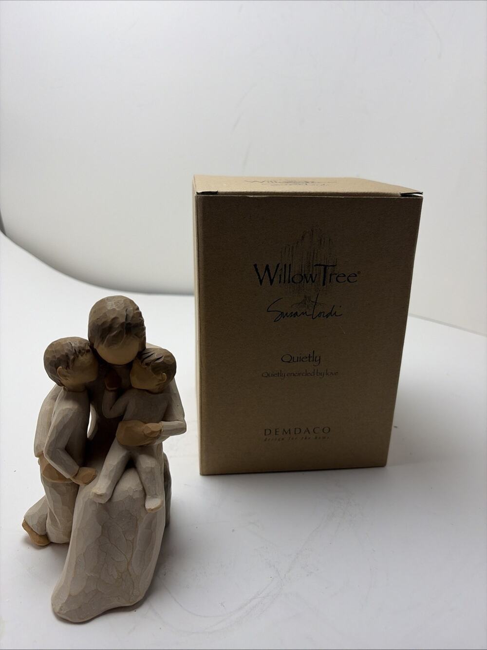 Willow Tree Quietly, Sculpted Hand-Painted Figure